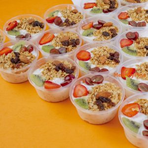 15 Bowls Of 150ml Exotic Berry Parfait