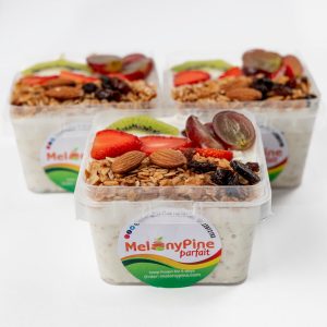 3 Bowls Of 330ml Exotic Berry Parfait