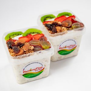 2 Bowls Of 500ml Exotic Berry Parfait