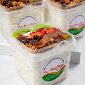 3 Bowls Of 500ml Exotic Berry Parfait