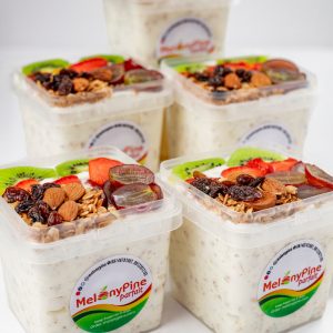 5 Bowls Of 500ml Exotic Berry Parfait