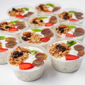 10 Bowls Of 150ml Exotic Berry Parfait