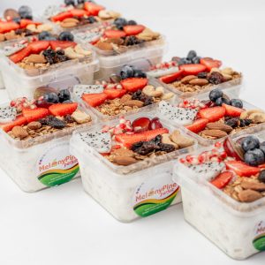 10 Bowls Of 330ml Tropical Deluxe Parfait