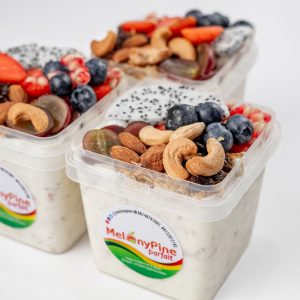 3 Bowls Of 500ml Tropical Deluxe Parfait