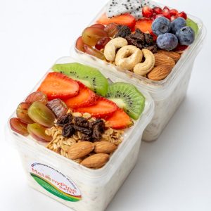 1 Bowl Of 500ml Exotic Berry Parfait and 1 Bowl Of 500ml Tropical Deluxe Parfait