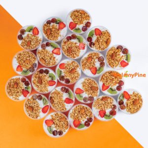20 Bowls Of 250ml Premium Parfait